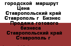 городской  маршрут  › Цена ­ 500 000 - Ставропольский край, Ставрополь г. Бизнес » Продажа готового бизнеса   . Ставропольский край,Ставрополь г.